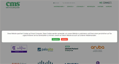 Desktop Screenshot of cms-it.de