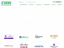 Tablet Screenshot of cms-it.de